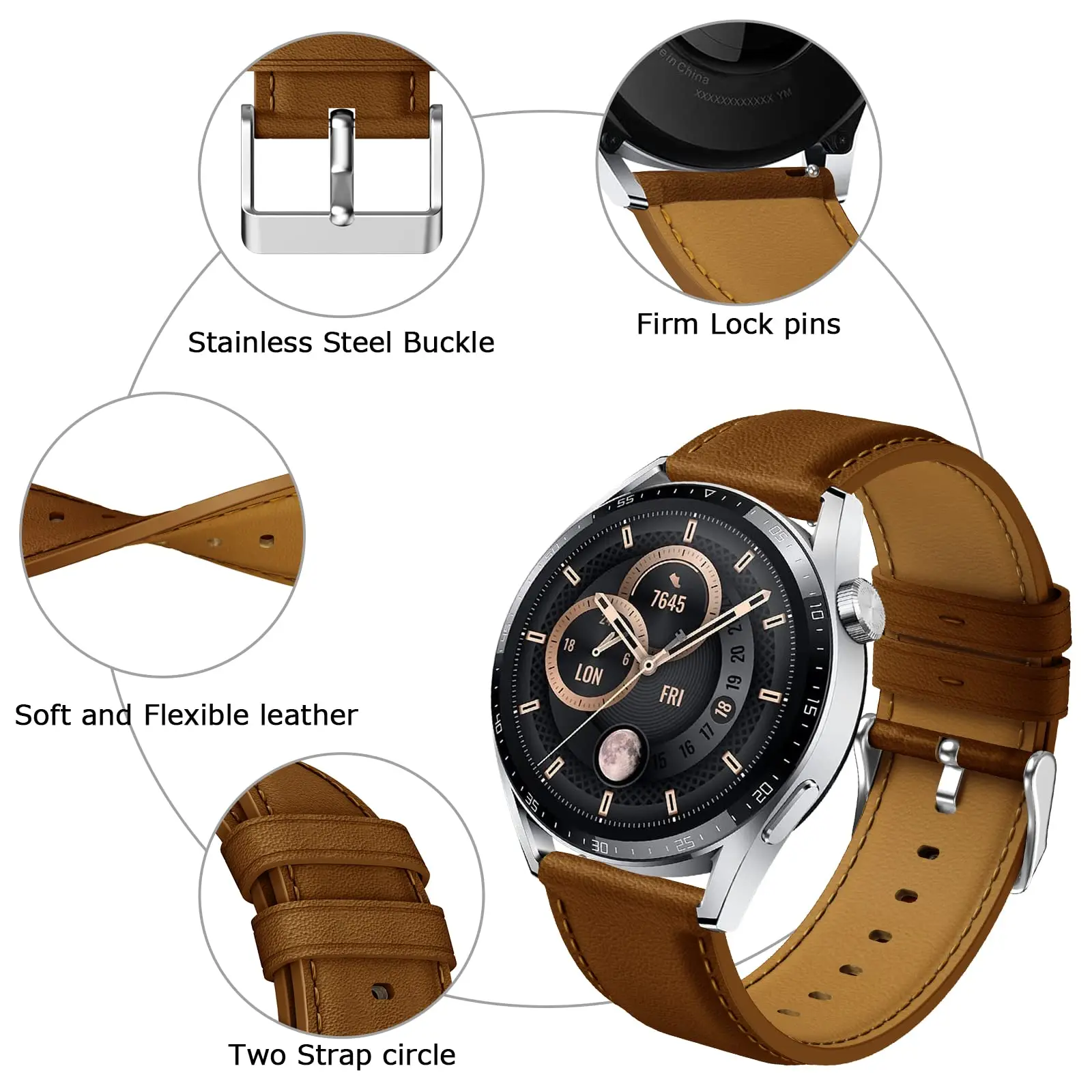 ȭ ġ GT3  ü Ʈ, 22mm, 46mm/GT2 /GT2e/GT2 46mm/GT3 , ȭ ġ 3  ü Ʈ