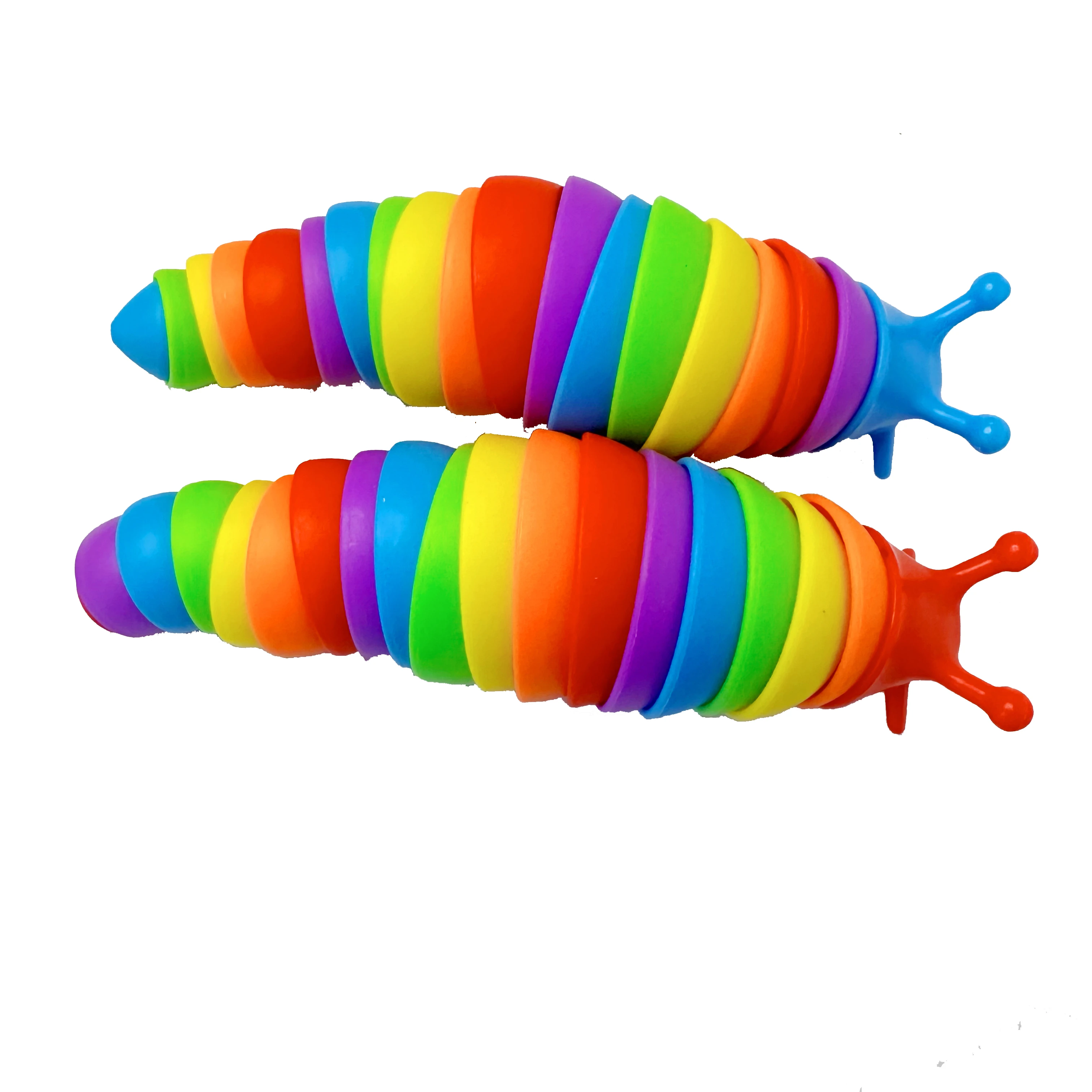 Children's Toys Decompressing Slugs Exotic Flowers Caterpillars Reducing Pressure Nasal Slugs Puzzle Venting Snails