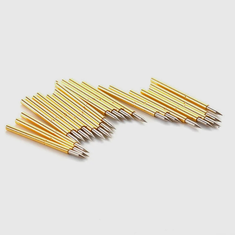 20/100PCS P75-B1 Frühling Test Pin Test Sonde P75-B Elektrische ICT FCT PCB Test Werkzeug 0,66/1,02/16,3mm Nadel Sharp Spitze Kopf Pogo Pin – Detail 8