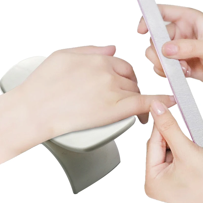 Manicure U-shaped Hand Rests Simple and Durable Portable Nail Tools Removable Hand Pillow for Nail Art