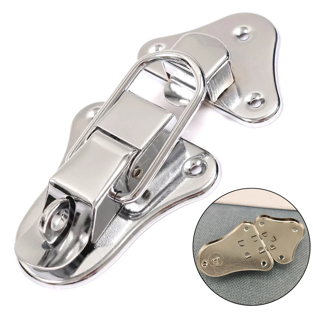 Flight Case Lock Aviation Box Lock Business Home 52mm Width 95mm Size Iron Material Pre-drilled Holes For Boxes
