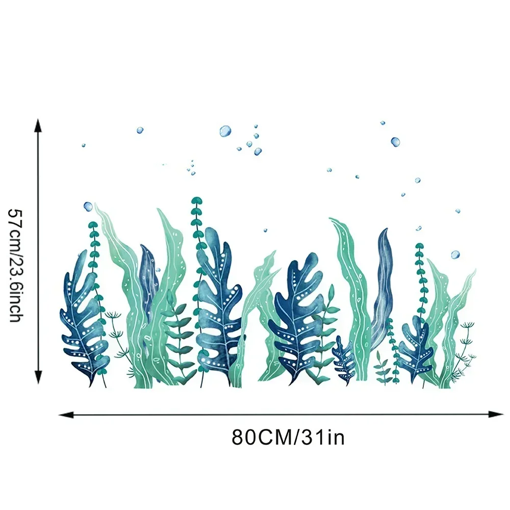 Creative New Seaweed Bubble Wall Stickers For Living Room Bedroom Children's Room Bathroom Wall Decals Decoration Painting