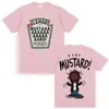 Kendrick Lamar Mustard T Shirts Unisex Harajuku Hip Hop Short Sleeve Popular Music T Shirt Men's Casual Cotton Oversized T-shirt 5