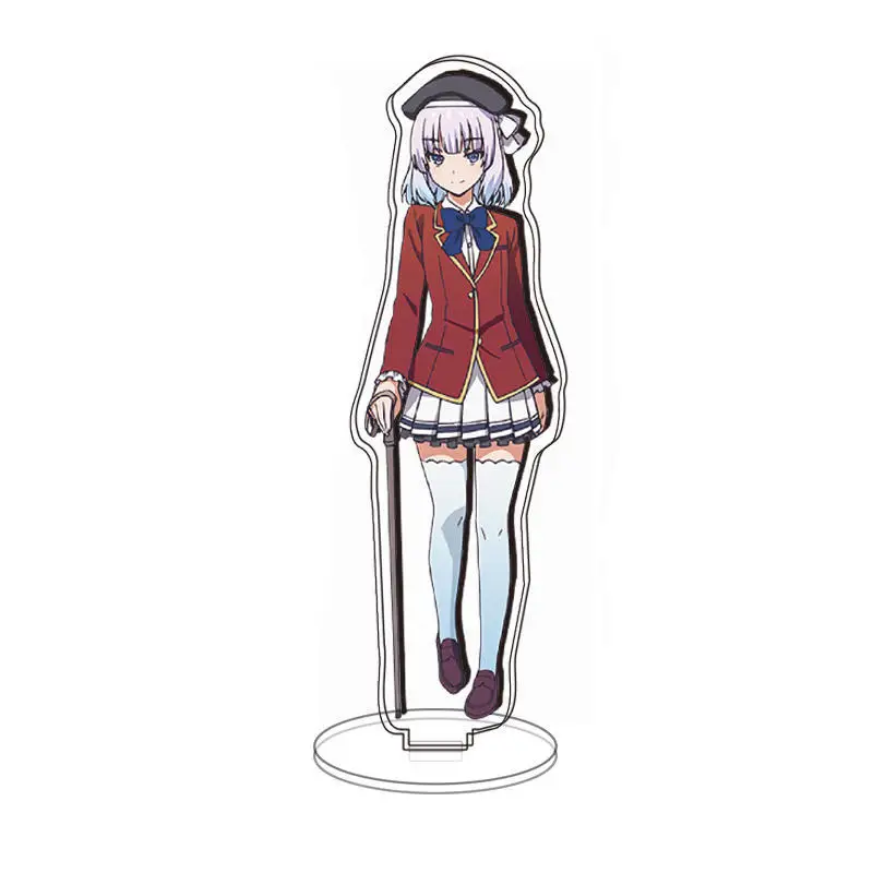 Anime Classroom of the Elite Action Figure Cosplay Horikita Suzune  Karuizawa Kei Acrylic Stand Model Dolls Toy 15cm KeyChain