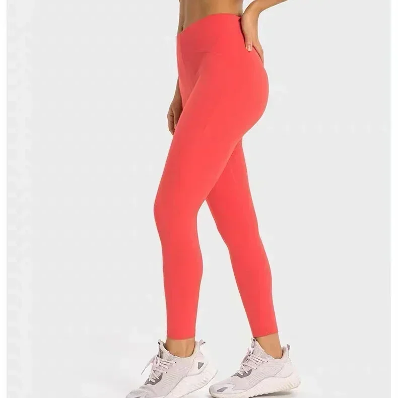 Lemon Women InStill Yoga Leggings High Waist Gym Fitness Sport Pants Clothing Outdoor Jogging Tennis Workout Trousers