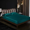 Grade 6A Natural Mulberry Silk Fitted Sheet Four Corners With An Elastic Band Mattress Cover Solid Color Bed Sheet Fit Sheet 6