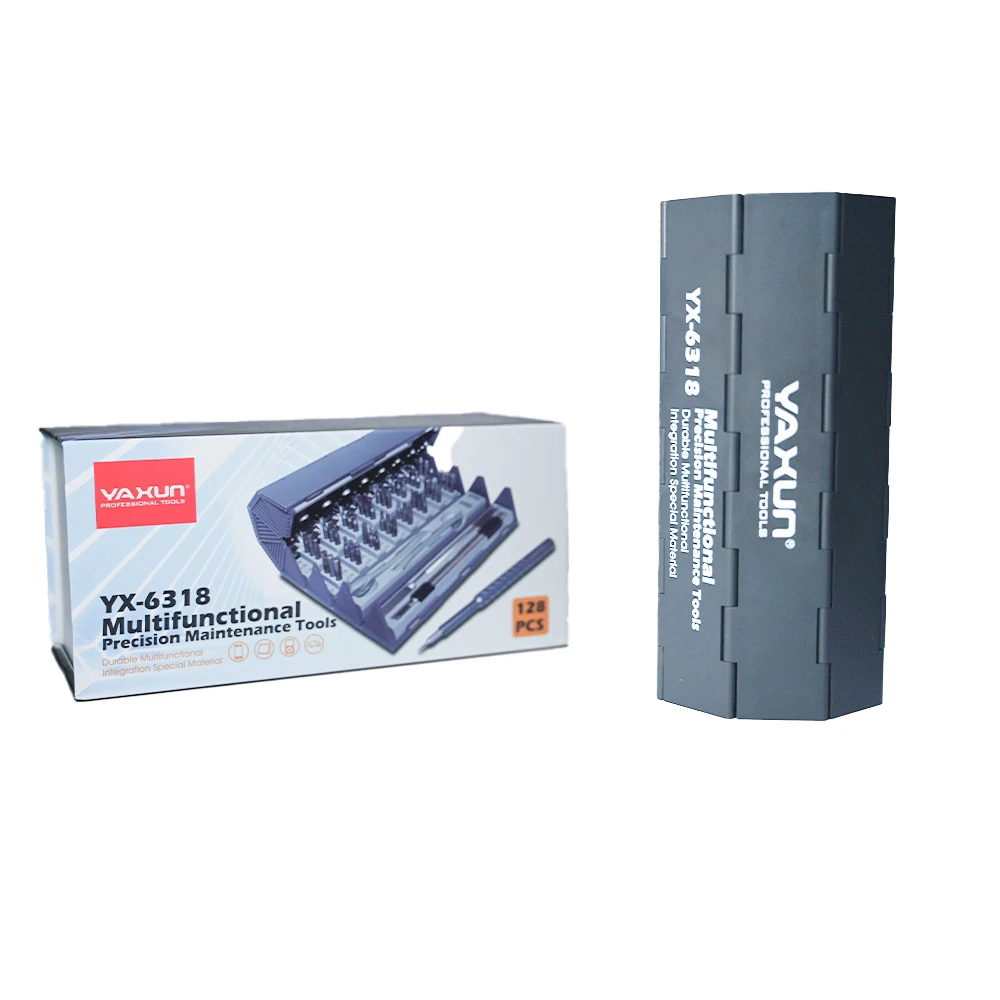 YAXUN YX-6318 Multi-function 128 in 1 Repair Tool Precision 3C