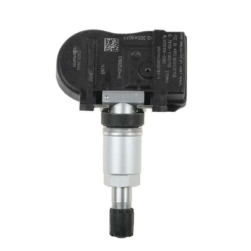 4Pcs 52933-3N000 TPMS Sensor 315Mhz 529333N000 Tire Pressure Monitor Sensor For 2012 2013 2014 2015 HYUNDAI ACCENT KIA