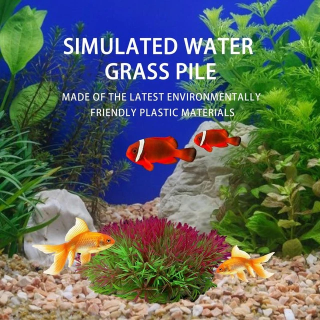 Simulation Artificial Plants Aquarium Decor Water Weeds Ornament Plant Fish  Tank Aquarium Grass Cute Decoration - AliExpress