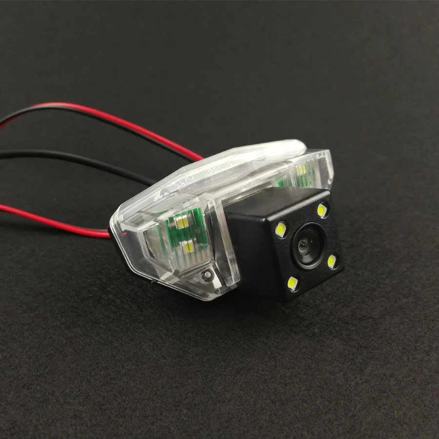 Honda CRV Fit Crosstour Odessey 2007 2008 2009 2010 Fisheye 4 8 12 Led 동적 무선 자동차 CCD 야간 투시경 후면 카메라