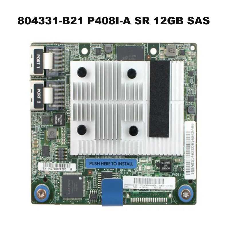 Original 804331-B21 For HPE Smart Array P408I-A SR 12GB SAS 8 Internal ...