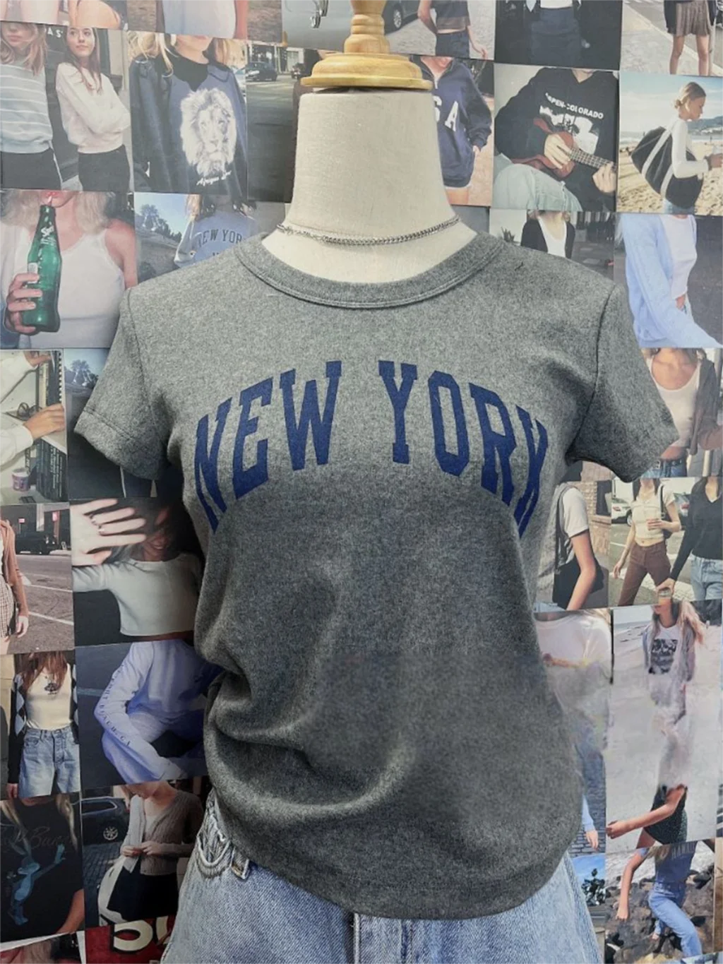 

Футболка женская с круглым вырезом, Милый хлопковый топ с коротким рукавом и надписью, винтажный повседневный уличный Топ в стиле Харадзюку, Y2k, на лето