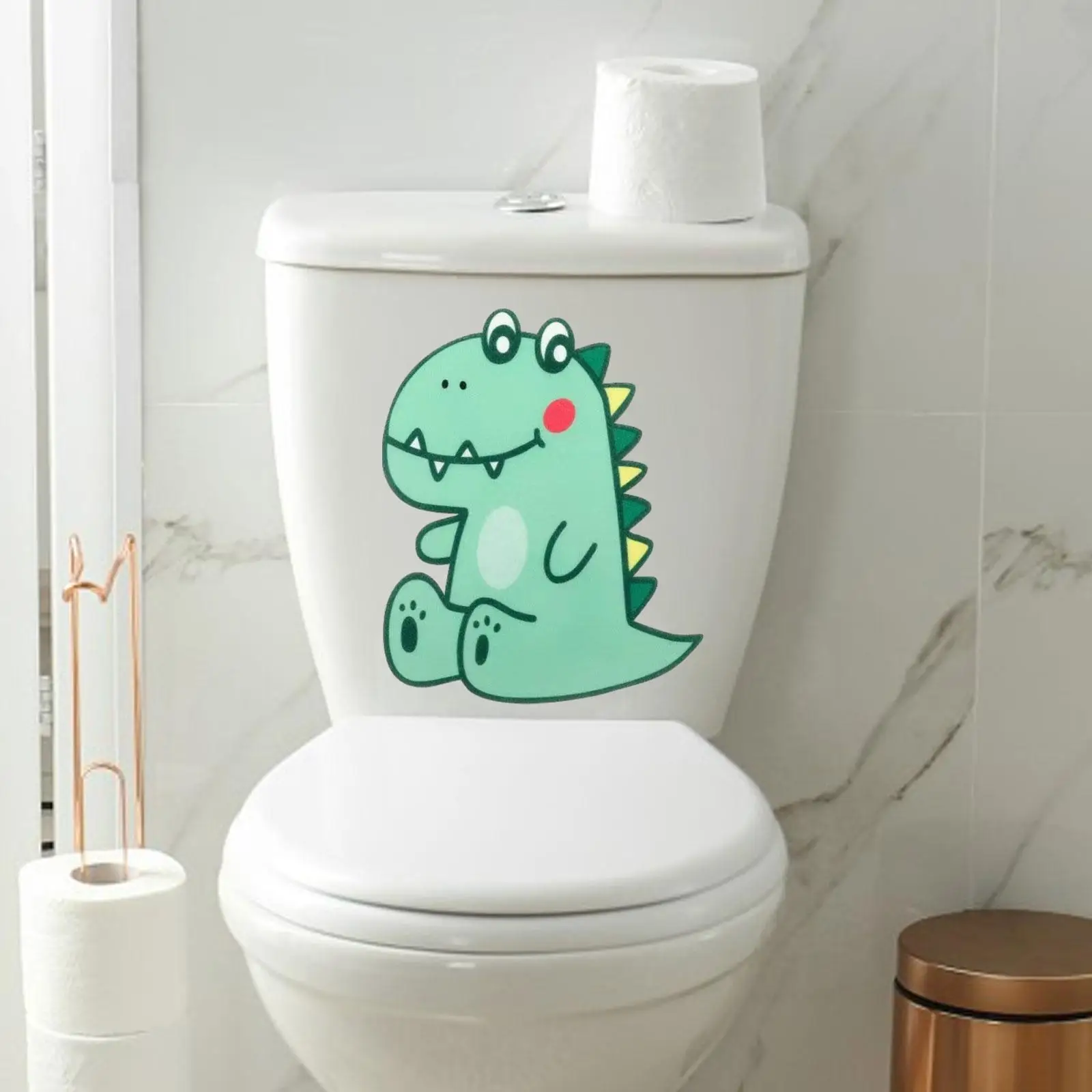 Cartoon Animals Toilet Deodorant Stickers Bathroom Decoration Sticker Closet