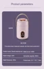 DMWD 1200ml Electric Stew Pot Mini Portable Health Cup Scented Tea Soup Porridge Heating Pot Water Boiler 12H Appointment Travel 6