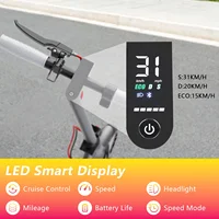 TUYA – Scooter électrique pliable, moteur 350W, batterie 10,5 ah, vitesse maximale de 31 KM/H, pneus résistants à la perforation de 8.5 pouces 5
