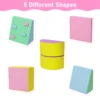 Foam Climbing Blocks for Toddlers and Preschoolers - Soft Climbing Indoor Set - Active Play Set for Climbing, Crawling 5PCS 3