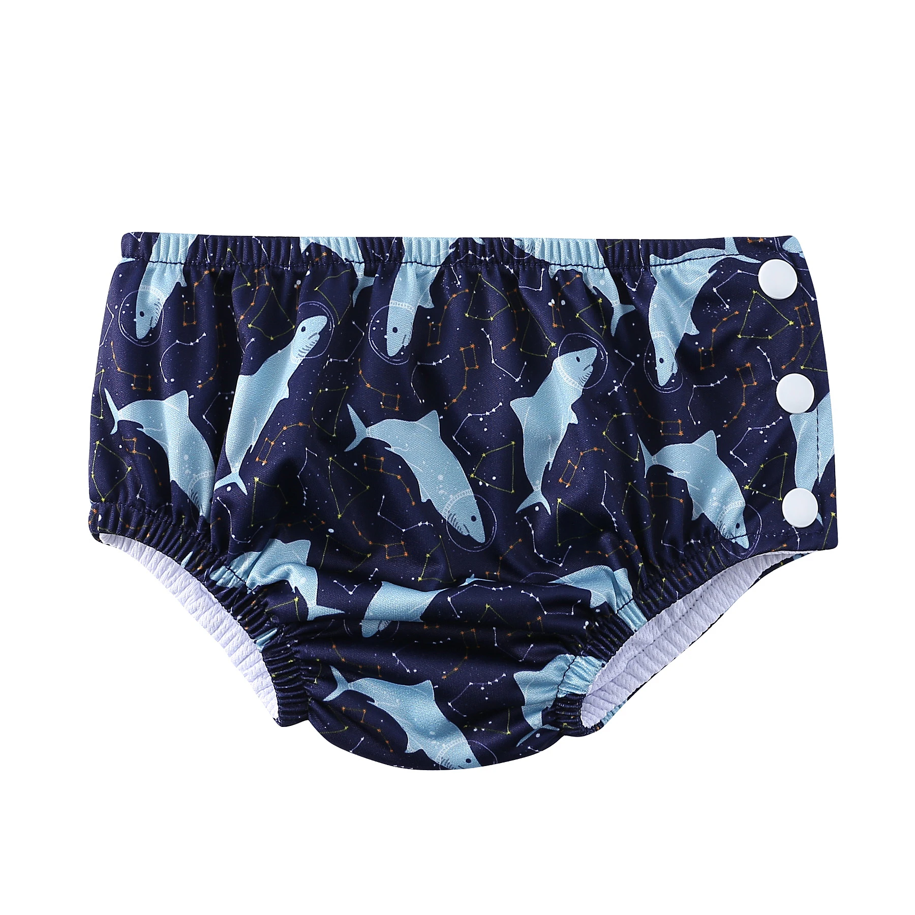 Bebe Jayce Plain Swim Trunk with Detachable Aqua Nappy (Size 00-2)