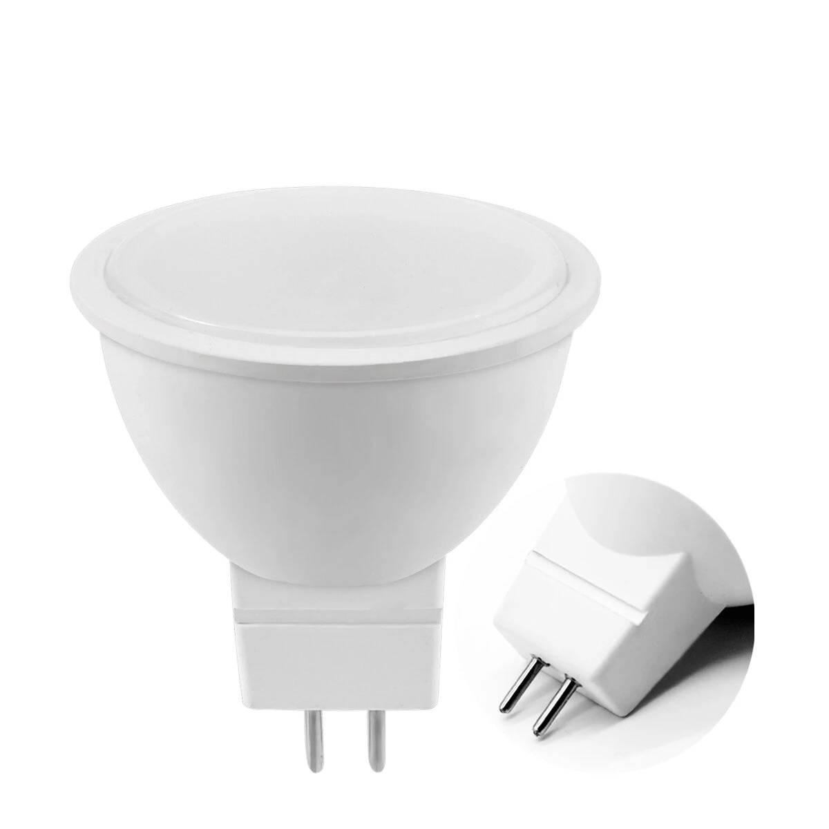 Description Picture 6 of item1-10pcs Factory direct LED spot light MR16 AC120V 220V 3W 5W 6W 7W 8W high bright warm white light replace 50W 100W halogen lamp