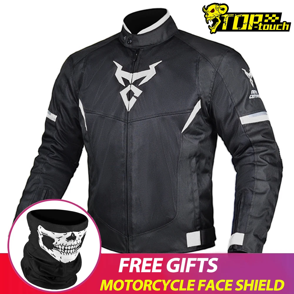 

Motorcycle Jacket Motor Jacket For Men Summer Motorcycle Jackets Motorcycle Accessories Built-in CE Protector Moto Clothes