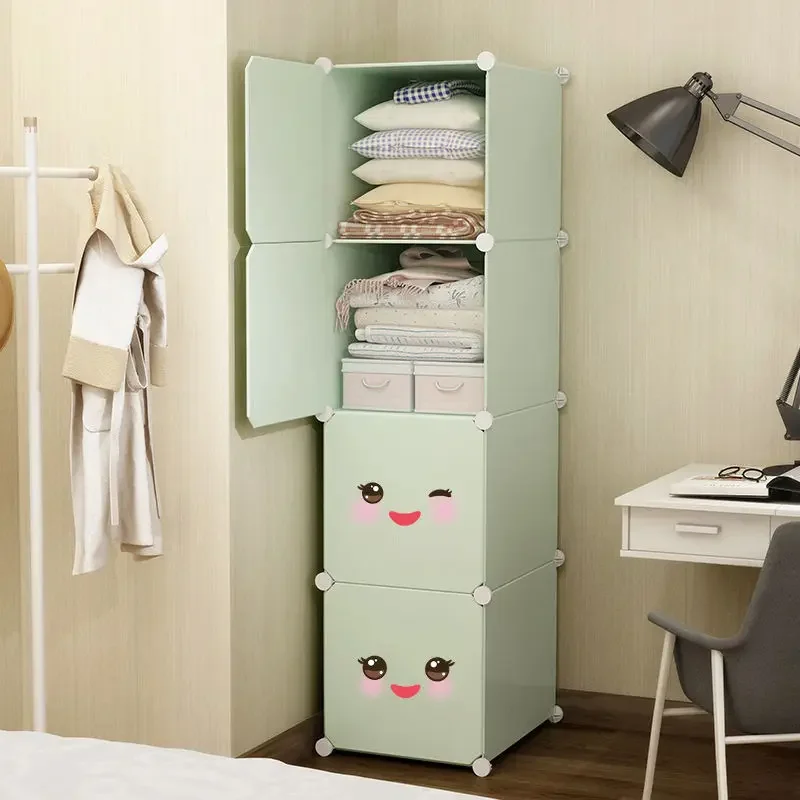 Baby Children Modular Cabinet Recameras Kids Storage Wardrobe Kids Toys Organizer Storage Guarda Roupa Infantil Girl Furniture