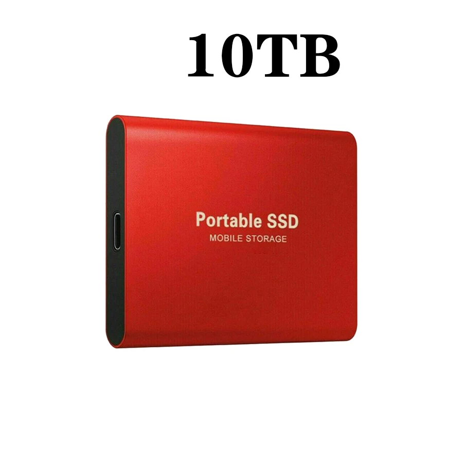 the biggest external hard drive Portable 100% New Original External Hard Drive Disks USB 3.1 4TB SSD Solid State Drives For PC Laptop Computer Storage Device external disk drive External Hard Drives