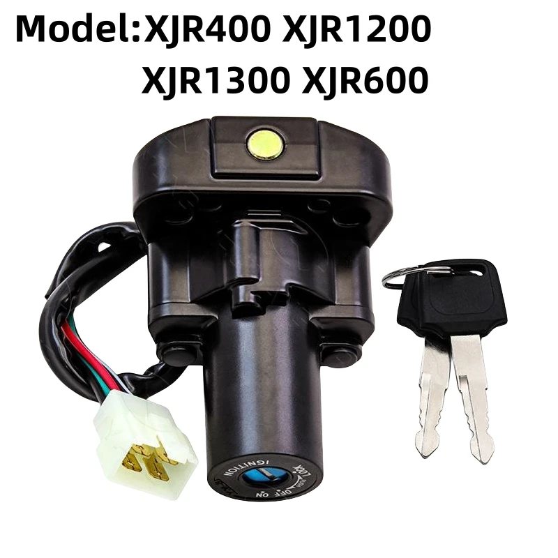 

For Yamaha XJR400 96-02 XJR1200 94-98 XJR1300 Motorcycle Gas Fuel Tank Cap Cover Seat Ignition Switch Start Lock Contact Key Set