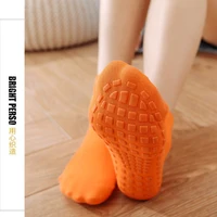 10 paires enfants adultes chaussettes antidérapantes Parent-enfant Trampoline chaussette coton enfants chaussettes sport garçons filles extérieur bébé chaussettes 6