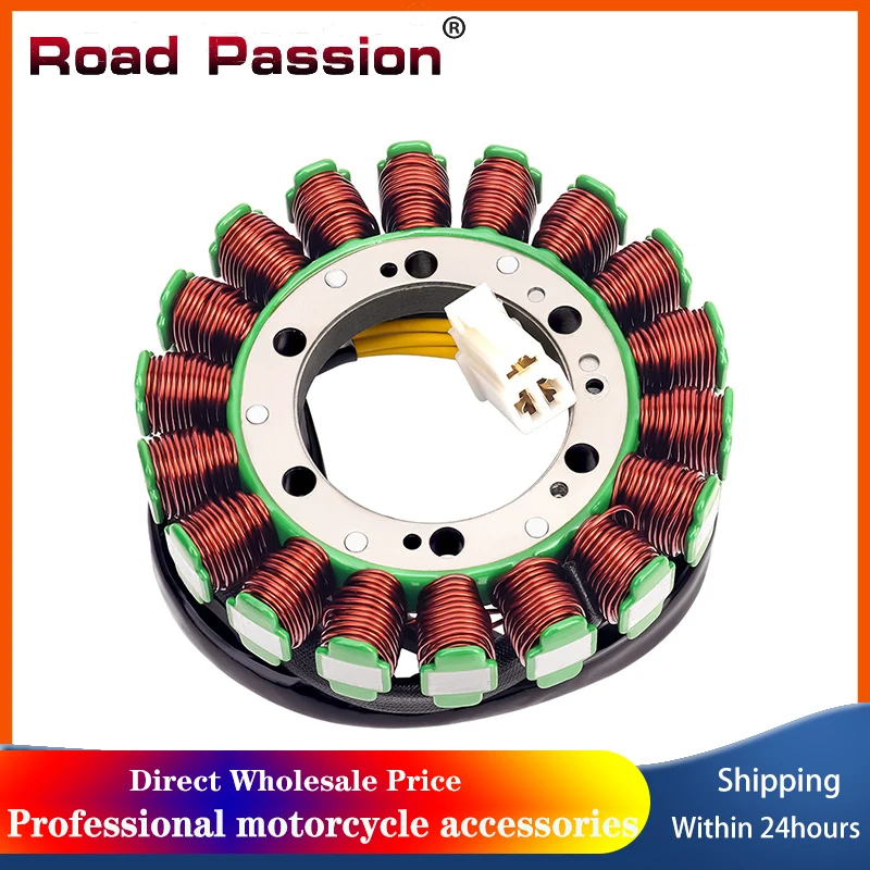

Road Passion Motorcycle Generator Stator Coil Kit For KAWASAKI KLR650 KLR 650 2008-2010 21003-0045 21003-0084