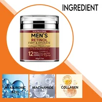 Men's Retinol Firming Face Cream Skincare Moisturizing Collagen Brightening Smooth Wrinkles Facial Face Men Skin Care Treatment 5