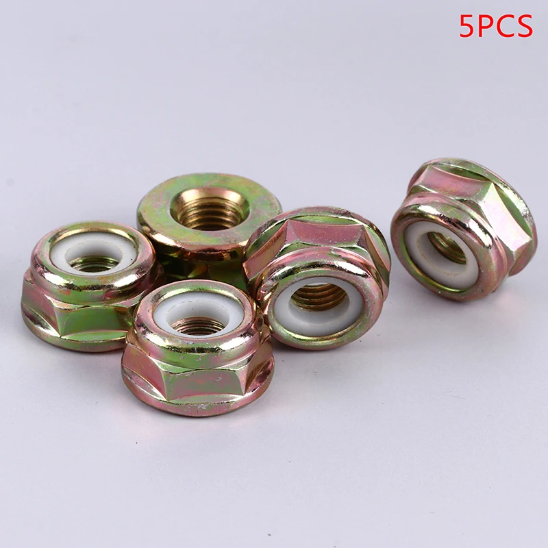 5Pcs New Universal Nut Brushcutter Left Hand Thread Blade Nut Accessories For Lawn Mowers Home