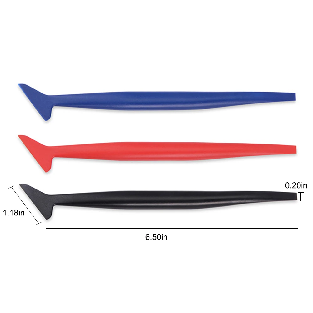 Car Stickers Hardness Wrap Vinyl Tools Micro Squeegee Scraper Car Micro Gasket Squeegee Film Wrapping Scraper Accessories car wrapping tools,vinyl squeegee,car vinyl scraper,automotive film tools