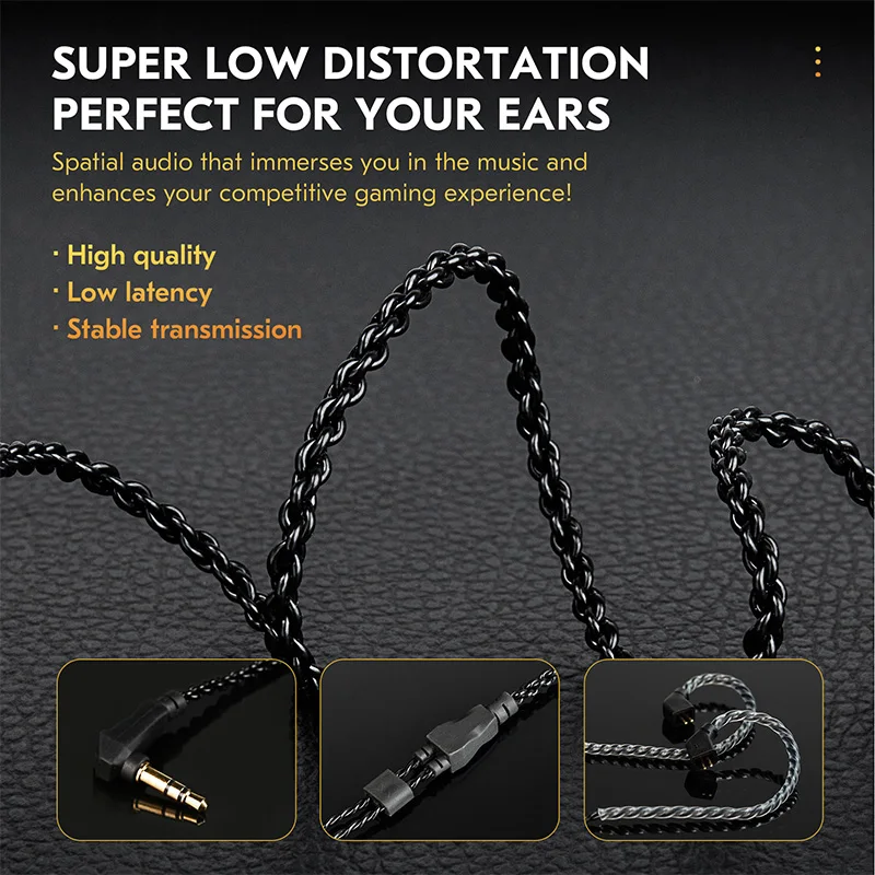 CCZ DC03 10MM Magnet DD Zinc Alloy Housing In-ear Earphones