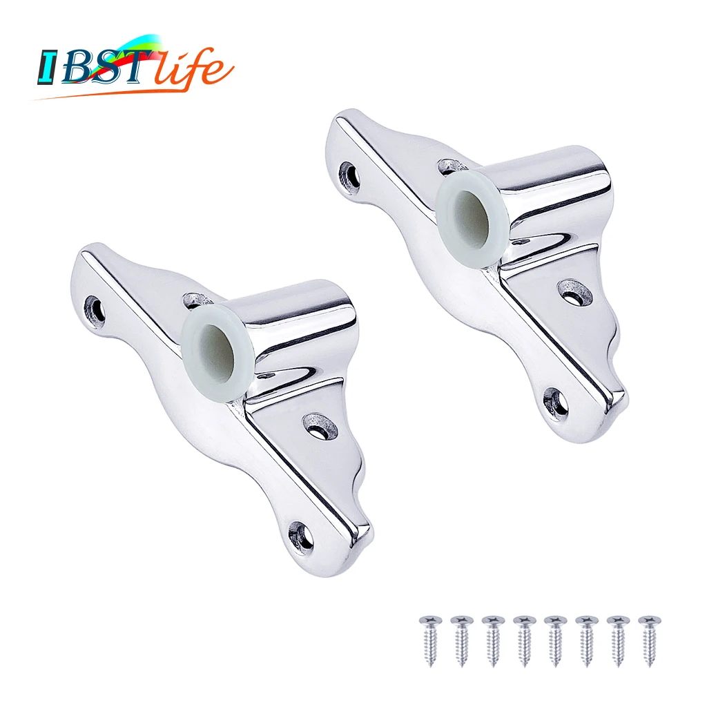 

2X Stainless Steel 316 Side Mount Rowlock Boat Row Lock Oarlock Support Bracket Oar Sockets Marine Yacht Kayak Canoe Accessories