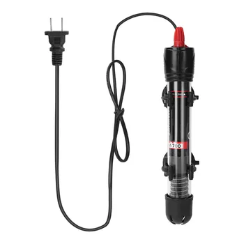 수족관 잠수정 어항 조절식 온수기 항온 가열 로드, 25W, 50W, 100W, 200W, 300W, EU/US 플러그