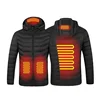 Electric Heating Jacket Rechargeable Electric Heating Jacket Windproof Four Control 21 Zone Heating Suitable for Outdoor Camping 6