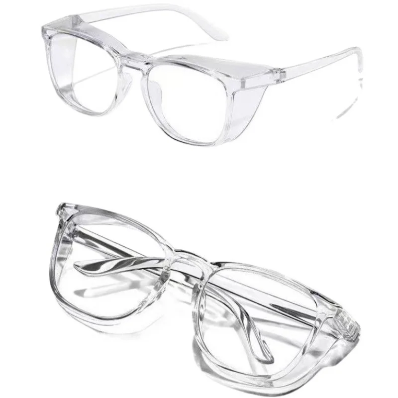 6pcs Stylish Unisex TR90 Goggles - Anti-Fog, Windproof, Sand and Pollen Protection