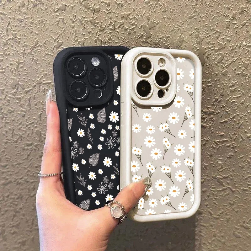 Chic Daisy Flower Full Protection Phone Case