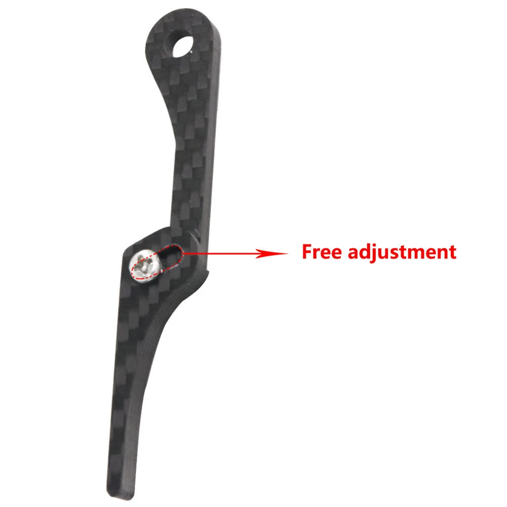 

Bicycle 3K Carbon Fiber Chain Guide Chain Anti-drop Device Bike Anti-Chain Stabilizer Adjustable Anti-Drop Device Buckle Parts