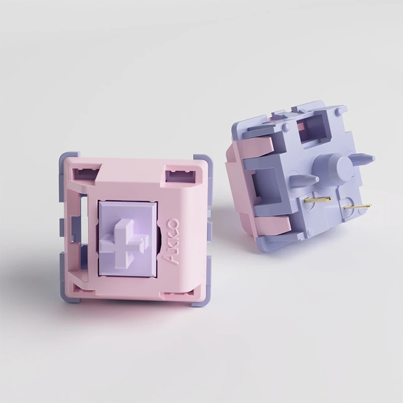 Akko Fairy Switch Compatível com Teclado Mecânico mx Linear Pin 50g 45 Pcs - Imagem 6