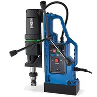 Electric Magnetic Metal Pillar Drill Press 2 3/4" Max Diameter Cut 4" Depth Cut 1800W High Performance Drill Machine Steel and 1