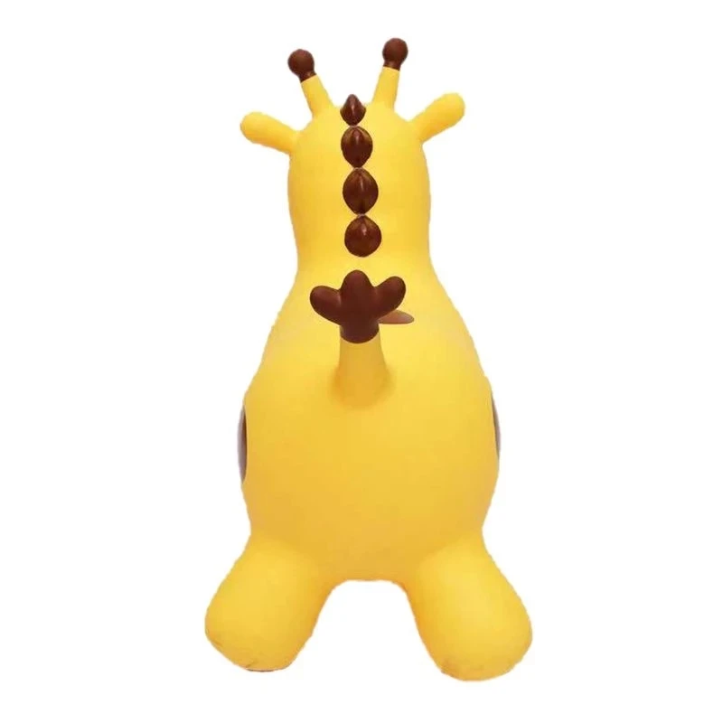 Inflatable Jumping Giraffe Inpany Bouncy Giraffe Hopper Bouncing Animal Toys For Kids Toddlers 3