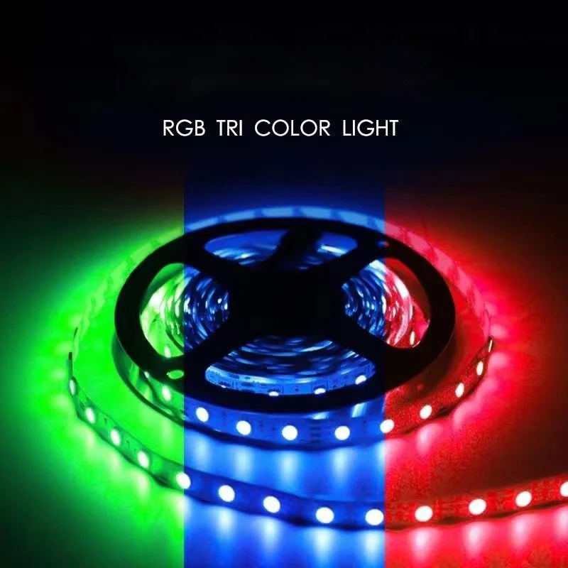 2835 10M 45leds/M LED Lights Strip 24 Key IR Remote Control DIY Backlight TV Light Belt Flexible Cabinet Light For Home Decor 5