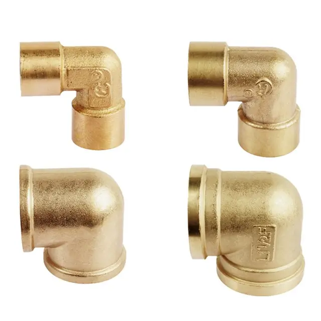 Raccordo Ottone 90 3 Pezzi Gomiti Strada In Ottone 90 Gradi 1/8" NPT - Per Collegamenti Carburante/Aria, Qualità Forgiati Gomito Per Aria Carburante - Foto 12