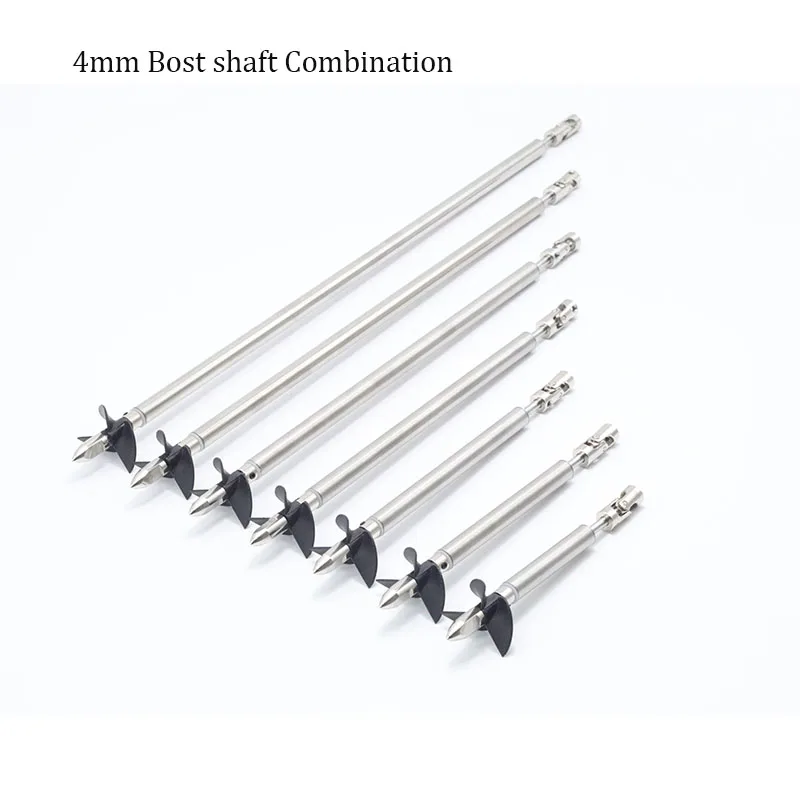 Hélice Bateau RC 4 Pales 13-15cm Aluminium Haute Performance