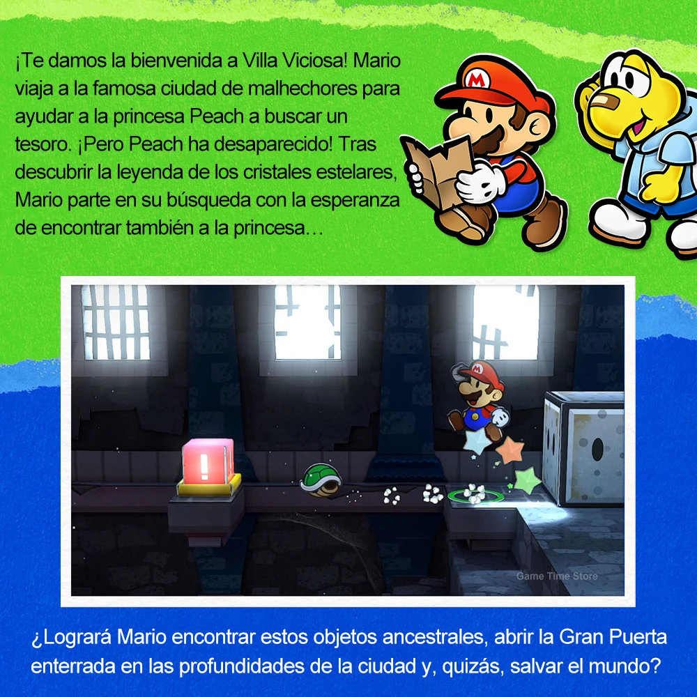 Paper Mario The Thousand Year Door Nintendo Switch Game