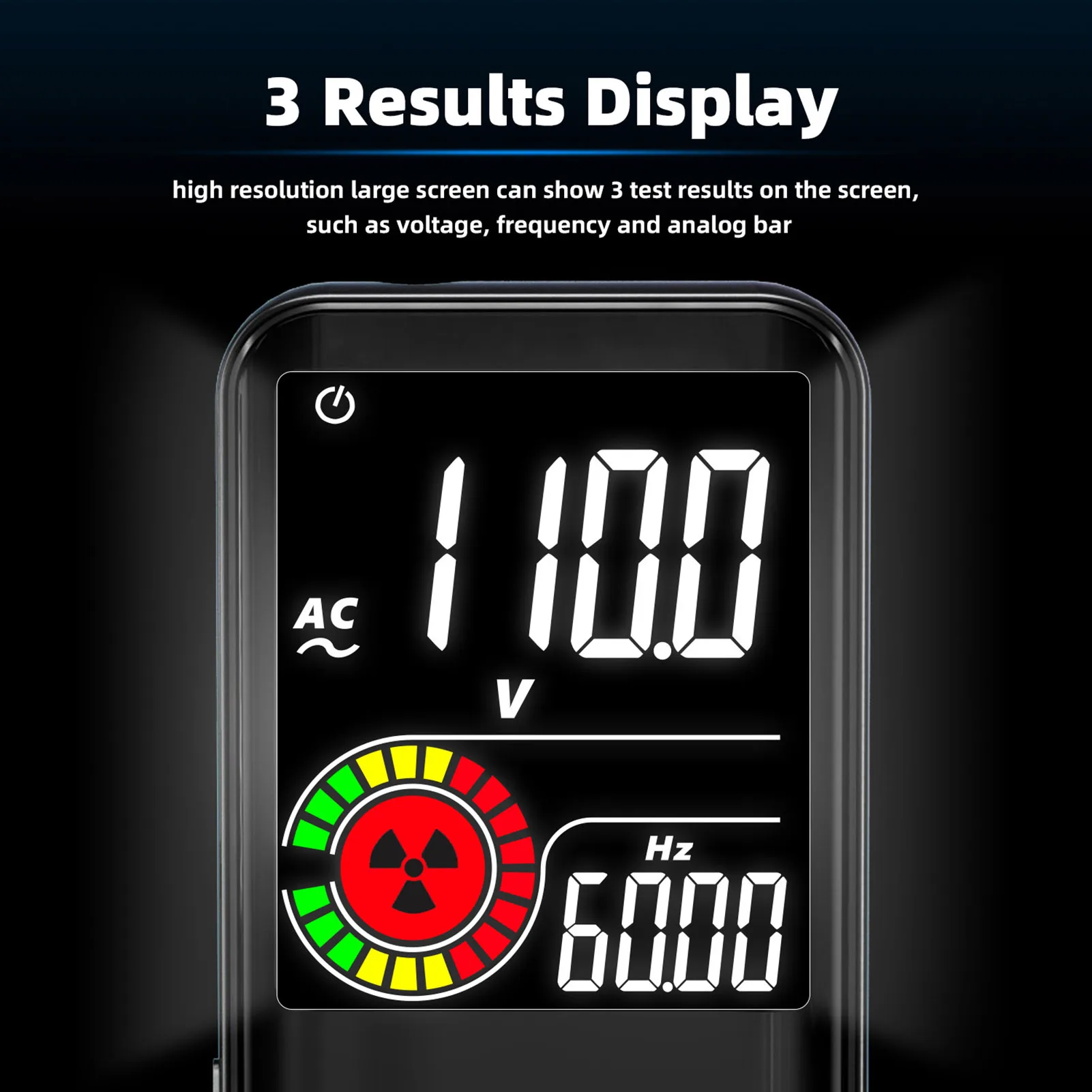 BSIDE S20 Intelligent EMF Multimeter Electromagnetic Radiation Detector Rechargeable Universal Meter Radiation Monitor