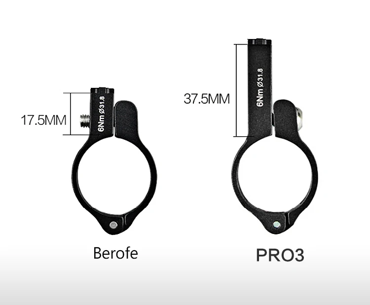 GUB Universal Fahrrad Telefon Halterung Ständer Aluminium Einstellbar MTB Fahrrad Motorrad GPS Telefon Power Bank Unterstützung – Detail 6