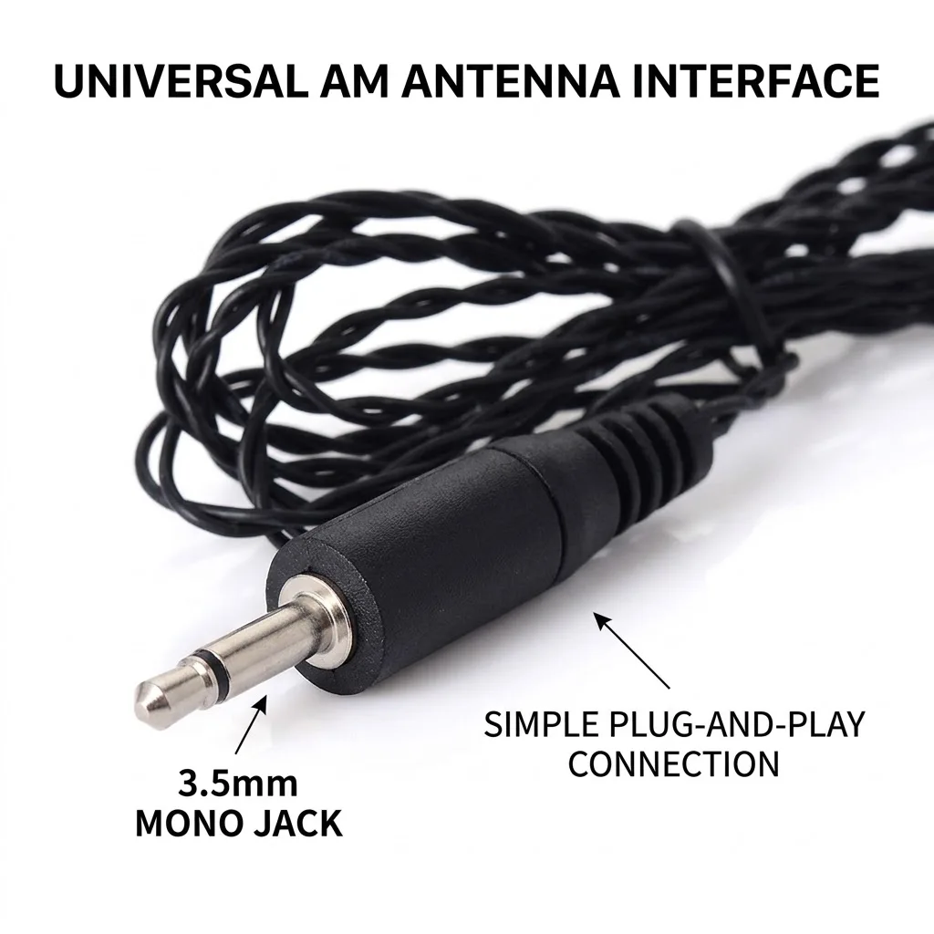 AM Loop Antenna for Home Theater Systems