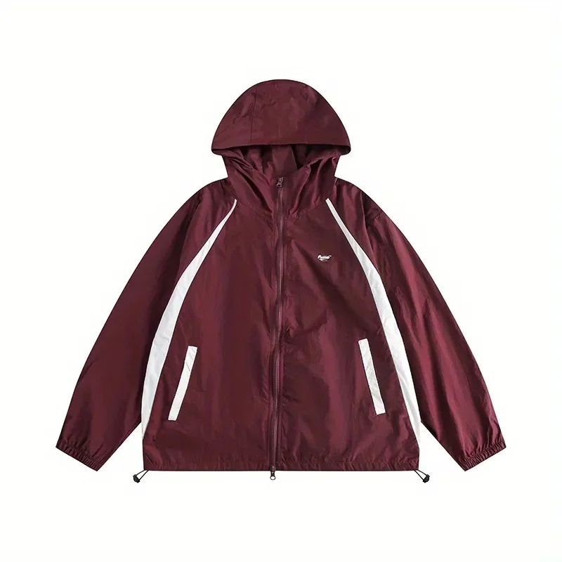 2023 Summer Outdoor Riding Handsome Sun-protective Clothing Men and Women's Fashion Brand Skin Coat UV Protection Thin Coat V999
