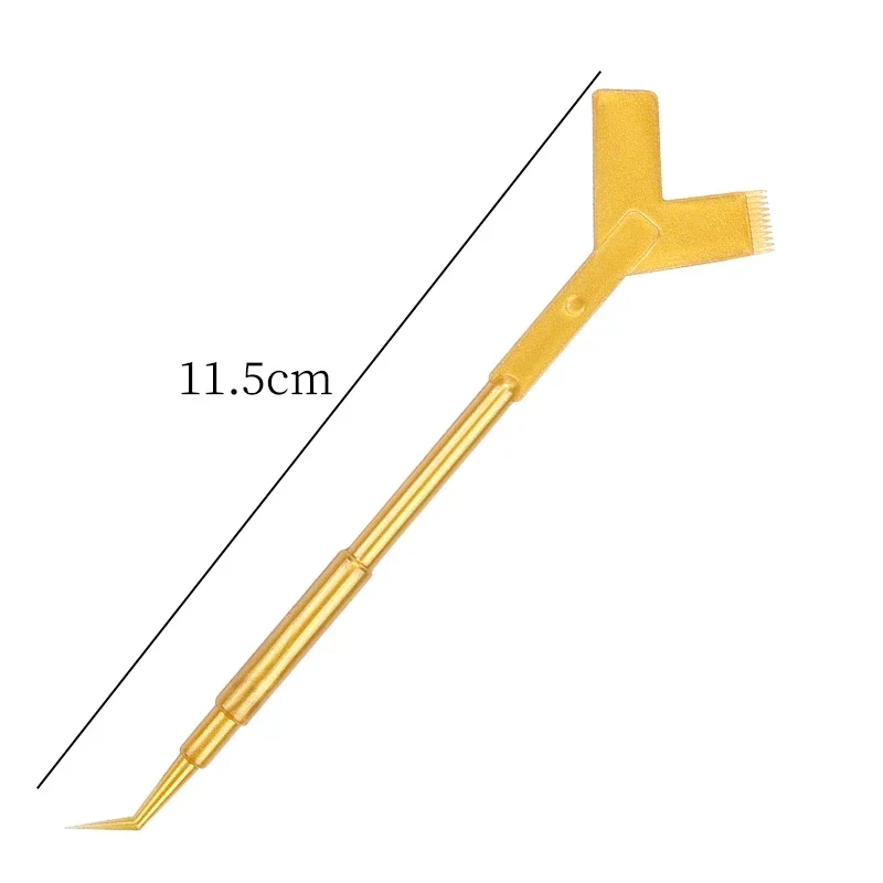 Perming 10Pcs Reuseable Plastic Eyelash Stick Tool Eyelash Extension Y Shape Comb Lash Lifting Curler Applicator Make Up brushes